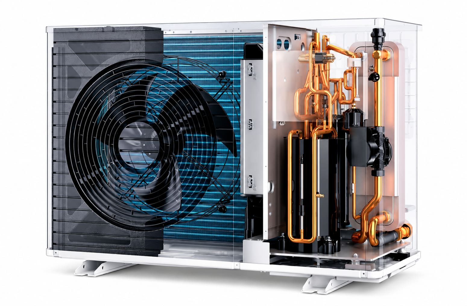 Heat pump servicing