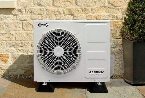 domestic air source heat pump