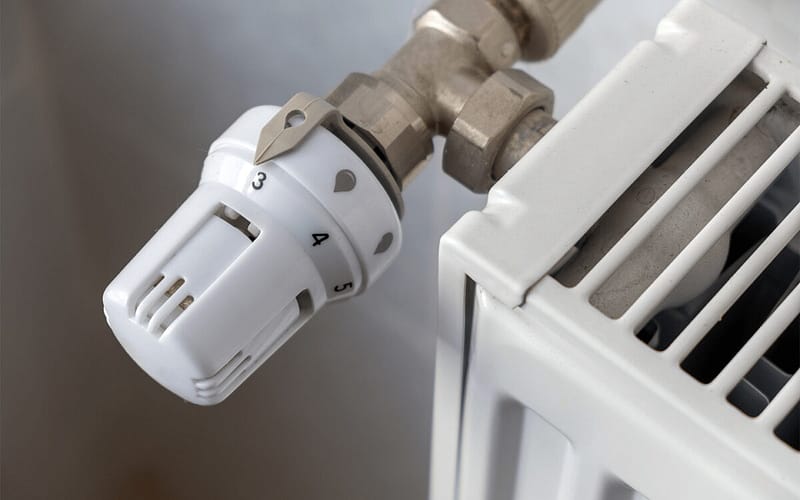 Radiator temprature knob