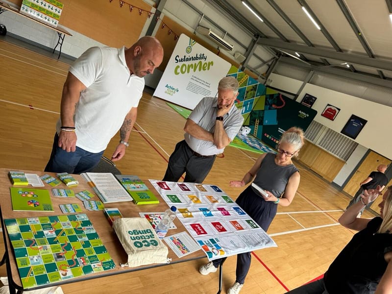 business practicing sustainability
